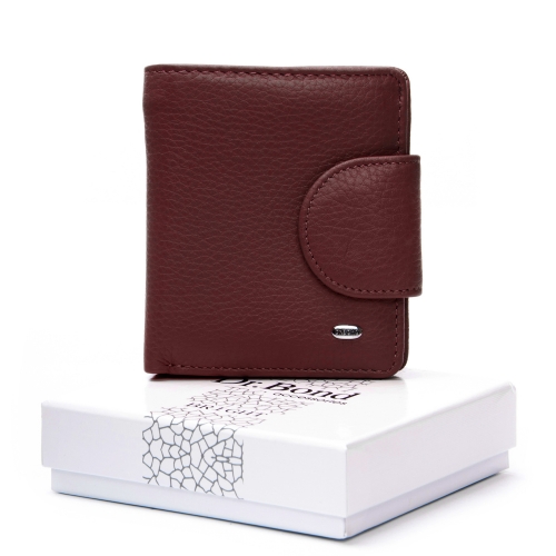 Кошелек Bright Женский кожа DR. BOND WS-415-1 wine red