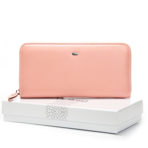 Гаманець Шкіряний Жіночий Classic DR. BOND W201 pink purple