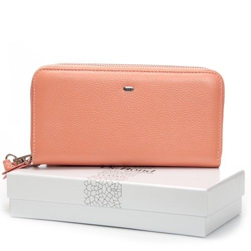 Гаманець Шкіряний Жіночий Classic DR. BOND W39 pink purple