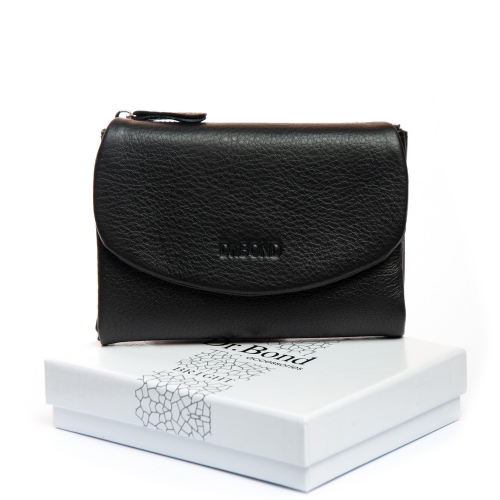 Гаманець шкіряний Bright Жіночий DR. BOND WS-239 black