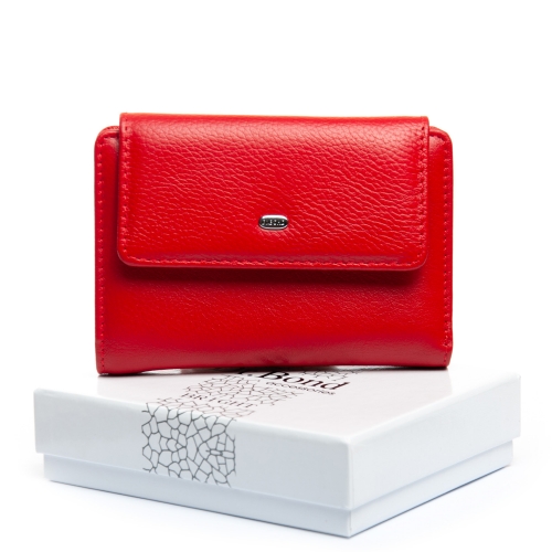 Гаманець шкіряний Bright Жіночий DR. BOND WS-31 red