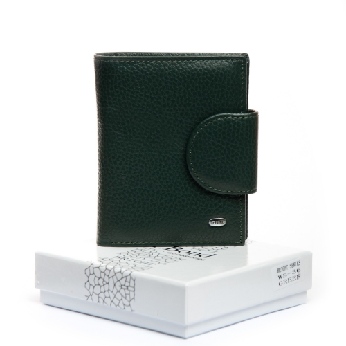 Гаманець шкіряний Bright Жіночий DR. BOND WS-36 green