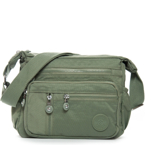Сумка Женская Текстиль полиамид Jielshi 5262 d.green