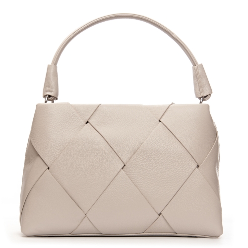 Сумка Шкіряна Жіноча Класична ALEX RAI 6610 grey