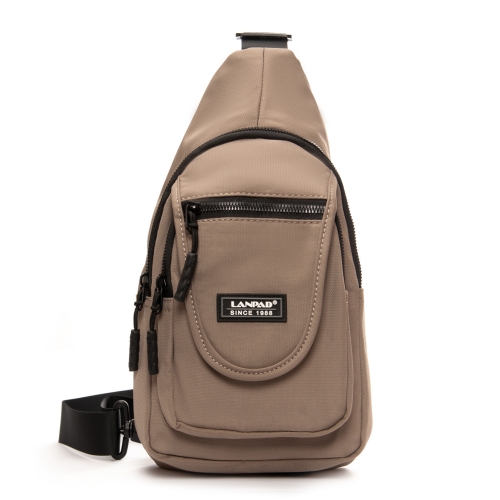 Сумка Мужская На Плечо нейлон Lanpad 0936 khaki бол