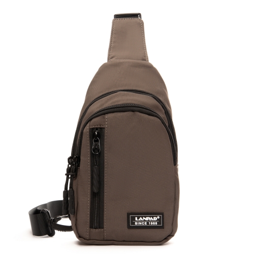 Сумка Чоловіча на плече нейлон Lanpad 20829 khaki мал