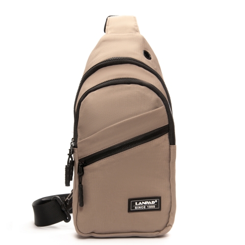 Сумка Чоловіча на плече нейлон Lanpad 83045 khaki бол