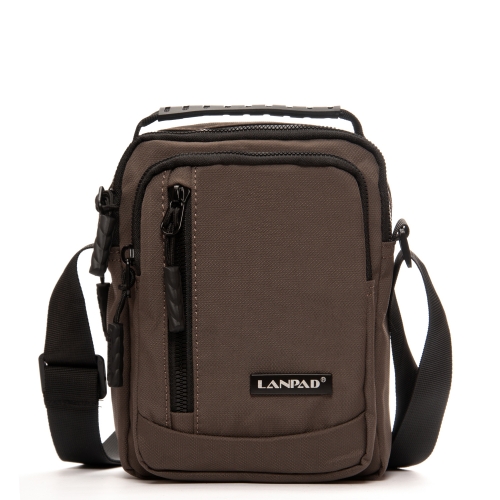 Сумка Чоловіча Планшет нейлон Lanpad A15057 brown мал
