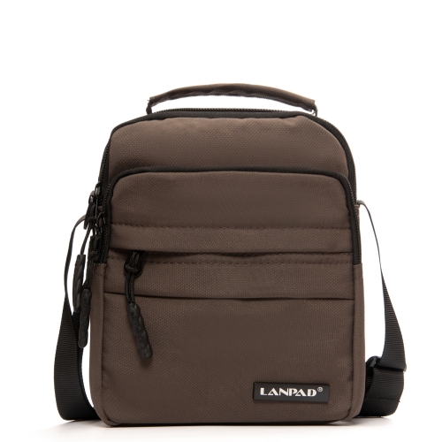 Сумка Чоловіча Планшет нейлон Lanpad A18043 brown мал
