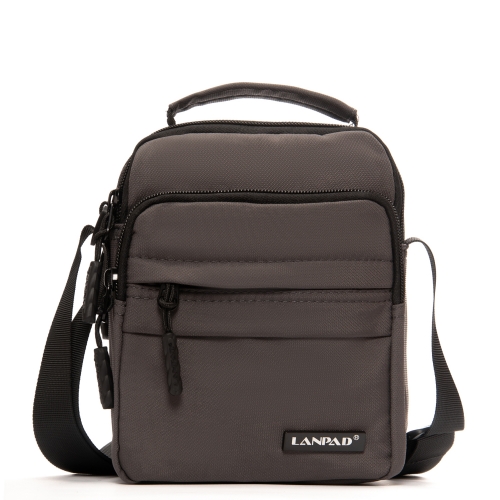 Сумка Чоловіча Планшет нейлон Lanpad A18043 grey мал