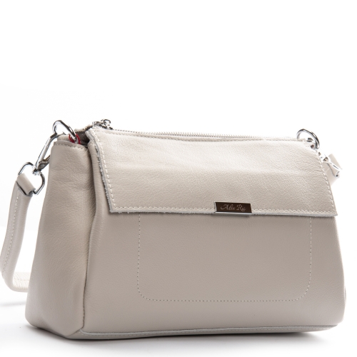 Сумка Женская Классическая кожа ALEX RAI 8721-9 grey