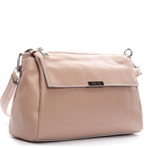 Сумка Шкіряна Жіноча Класична ALEX RAI 8721-9 rose