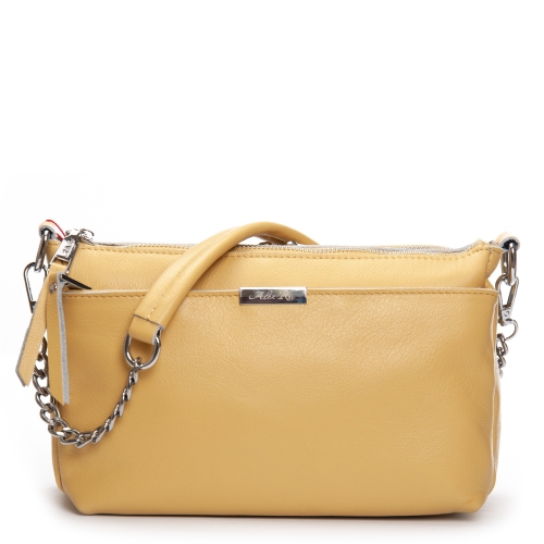 Сумка Женская Классическая кожа ALEX RAI 8912-9 yellow