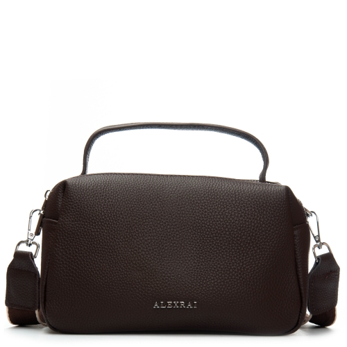 Сумка Женская Классическая кожа ALEX RAI 99128 brown