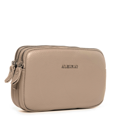 Сумка Шкіряна Жіноча Клатч ALEX RAI 60061 beige