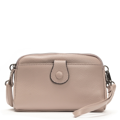 Сумка Шкіряна Жіноча Клатч ALEX RAI 88085 beige