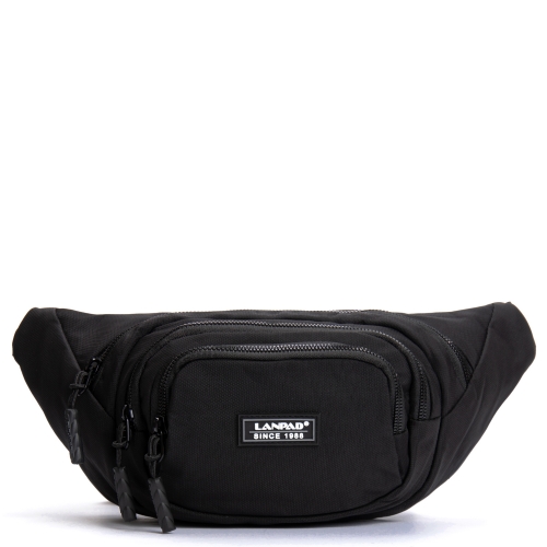 Сумка Чоловіча На пояс нейлон Lanpad 61056 black