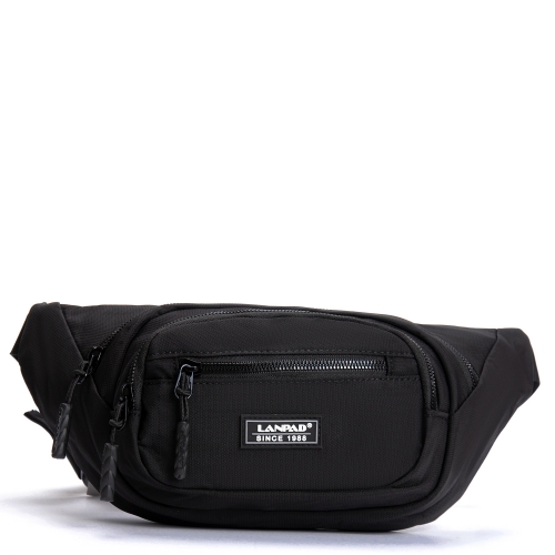 Сумка Чоловіча На пояс нейлон Lanpad 61057 black