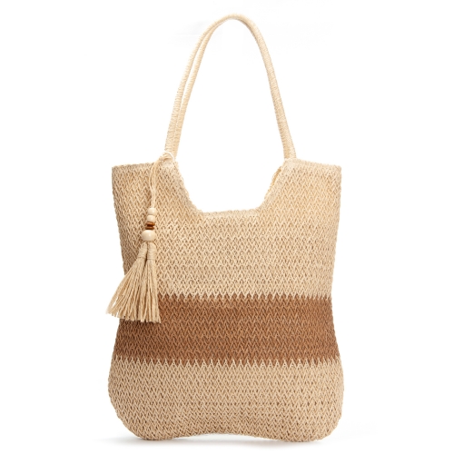 Сумка Женская Плетеная PODIUM 8051 beige