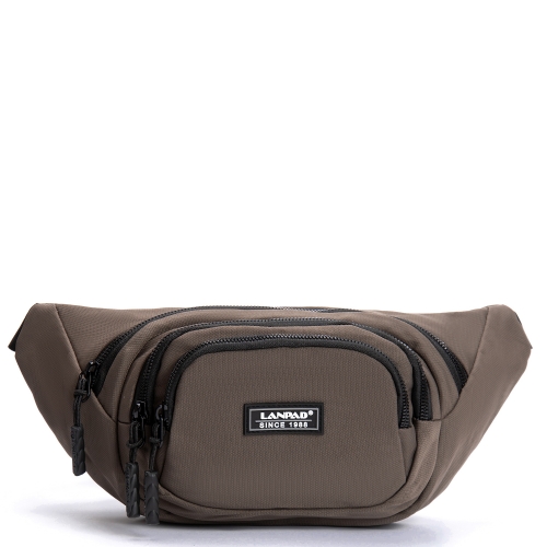 Сумка Чоловіча На пояс нейлон Lanpad 61056 deep khaki