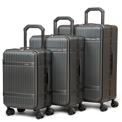 Дорожная Чемодан 31 ABS-пластик Dinibao 2052 grey