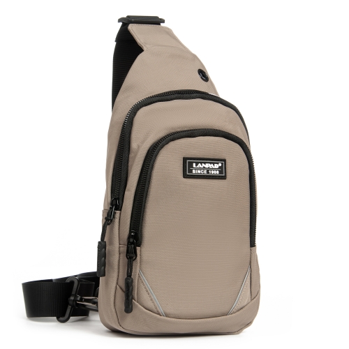 Сумка Чоловіча на плече нейлон Lanpad 8805 khaki мал