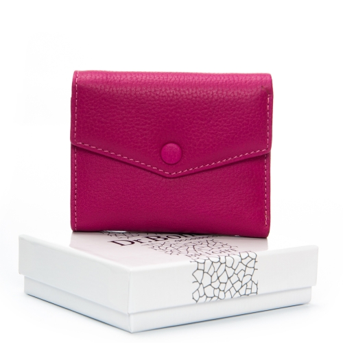 Кошелек Bright Женский кожа DR. BOND WS-20 plum-red