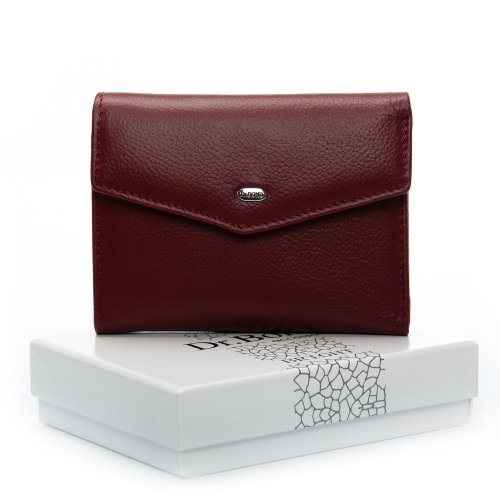 Кошелек Bright Женский кожа DR. BOND WS-3 wine red