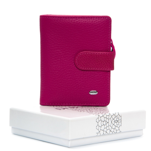 Гаманець шкіряний Bright Жіночий DR. BOND WS-32 plum-red