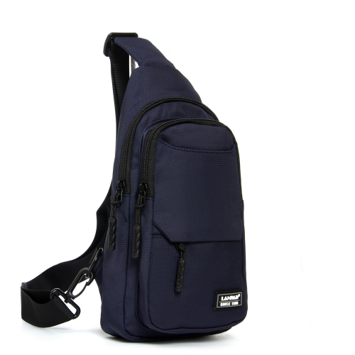 Сумка Мужская На Плечо нейлон Lanpad A4158 blue бол