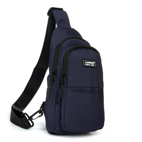 Сумка Мужская На Плечо нейлон Lanpad A4159 blue бол