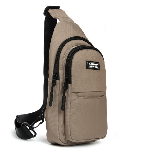 Сумка Мужская На Плечо нейлон Lanpad A4159 khaki бол