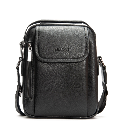 Чоловіча сумка планшет з екошкіри DR. BOND 3008-1 black