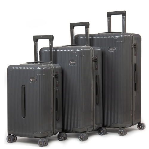 Дорожная Чемодан 31 ABS-пластик DTbag 2050 grey