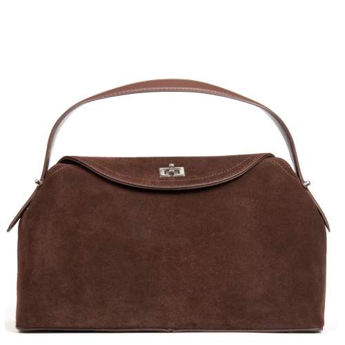 Сумка Женская Классическая замш ALEX RAI 1570 brown