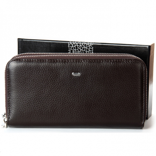 Гаманець шкіряний Чоловічий Classic DR. BOND MS-41-2 coffee