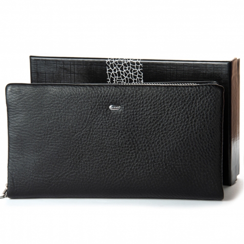 Кошелек Classic Мужской кожа DR. BOND MS-43B black