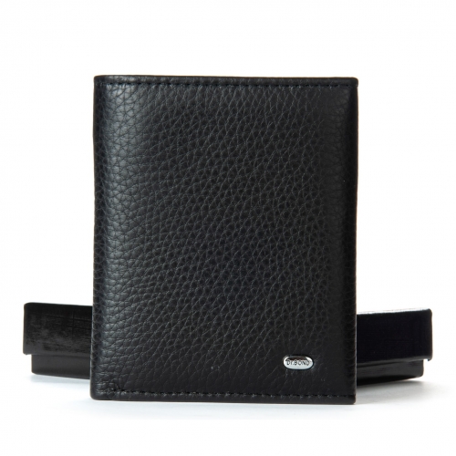 Кошелек Classic Мужской кожа DR. BOND MS-45B black