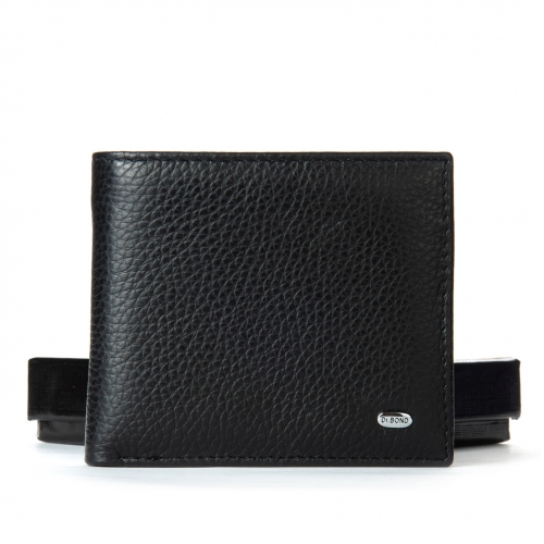 Гаманець шкіряний Чоловічий Classic DR. BOND MS-46B black