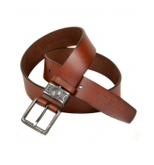 Ремень Мужской кожа V0040 brown Ремень Мужской кожа V0040 brown