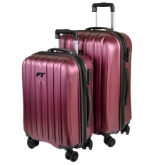 Дорожная Чемодан 2/1 ABS-пластик 8386 red змейка Дорожная Чемодан 2/1 ABS-пластик 8386 red змейка