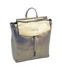 Сумка Женская Рюкзак кожа ALEX RAI 10-04 3206 pearl-grey-gold Сумка Женская Рюкзак кожа ALEX RAI 10-04 3206 pearl-grey-gold