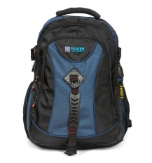 Рюкзак Городской нейлон Power In Eavas 8519 black-blue Рюкзак Городской нейлон Power In Eavas 8519 black-blue