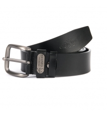 Ремень Мужской кожа 40-3770 black Ремень Мужской кожа 40-3770 black