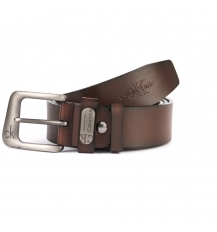 Ремень Мужской кожа 40-3598 light-brown Ремень Мужской кожа 40-3598 light-brown