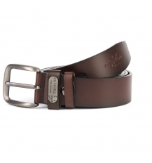 Ремень Мужской кожа 40-3770 light-brown Ремень Мужской кожа 40-3770 light-brown