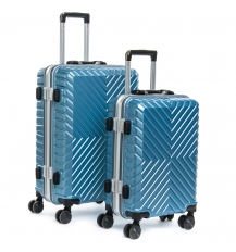 Дорожная Чемодан 2/1 ABS-пластик 07 blue замок Дорожная Чемодан 2/1 ABS-пластик 07 blue замок