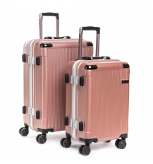Дорожная Чемодан 2/1 ABS-пластик 04 pink замок Дорожная Чемодан 2/1 ABS-пластик 04 pink замок