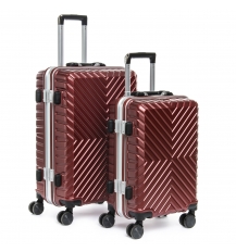 Дорожная Чемодан 2/1 ABS-пластик 07 wine-red замок Дорожная Чемодан 2/1 ABS-пластик 07 wine-red замок