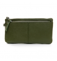 Косметичка кожа A00276-5 green Косметичка кожа A00276-5 green